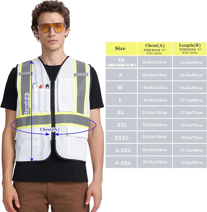 A-KSAFETY High Visibility Safety Vest - Image 3