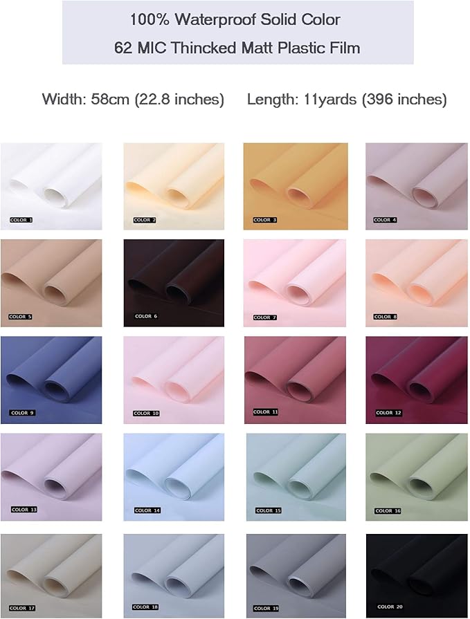 FWSA WRAPS Flower Wrapping Paper Roll Korean Floral Bouquet Packing Supplies - Image 7