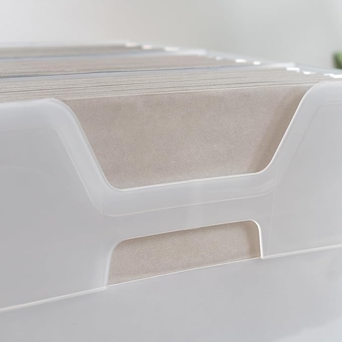 IRIS USA Small Portable Desktop File Box - Image 6