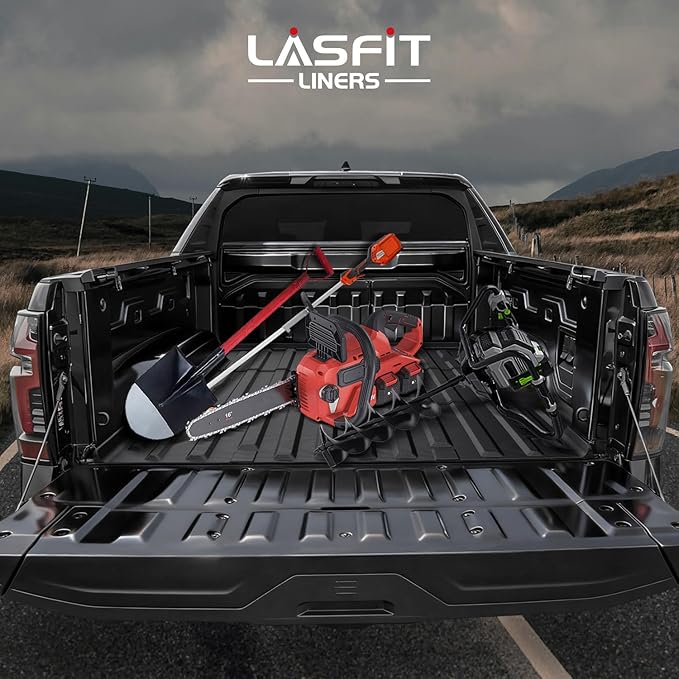 LASFIT Truck Bed Mat for Chevrolet Chevy Silverado EV WT 2024-2026 5.9FT Only - Image 9