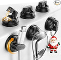 6-Pack Rotatable Cord Holder for Nightstand, LISEN 360°Rotating Magnetic Clips by Lisen
