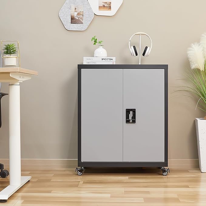 GREATMEET Metal Storage Cabinet - Image 8