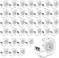 36 Pcs Transparent Tape with Dispenser, 0.7 in x 1000 in Clear Tapes and by JEFURE