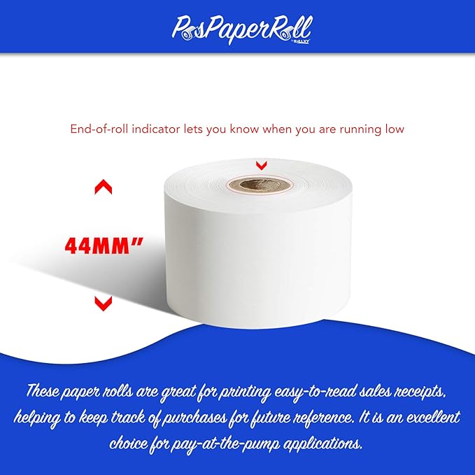 50 Rolls - 44mm x 220' Thermal Paper - Image 3