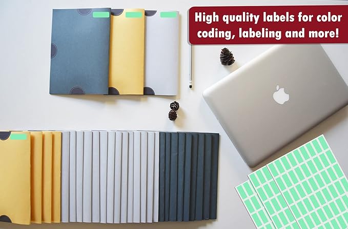 Royal Green Rectangular Silver Foil Labels 40mm x 19mm Metallic Envelope Seals - Image 4