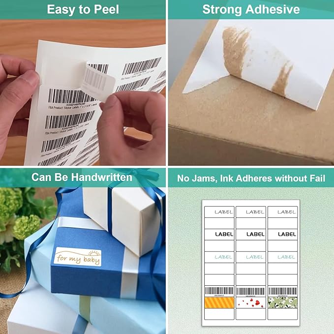 Address Mailing Shipping Amazon FBA Barcode Labels 1 x 2 5/8 - Image 7