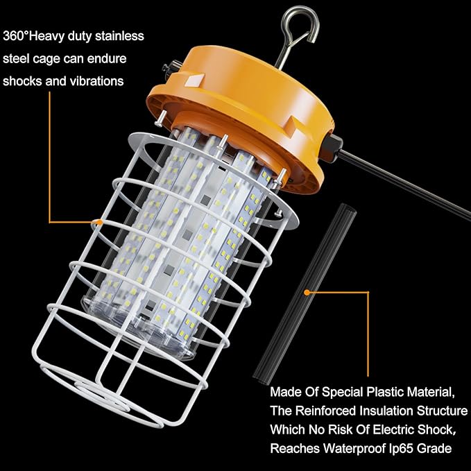 LED Temporary Work Light 100W 15000Lm 5000K Daylight White High Bay led - Image 4