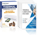 500 Pack 5mil 2.25“x3.75" Thermal Laminating Pouches Badge Laminate Pouches by XUWAIDSGN