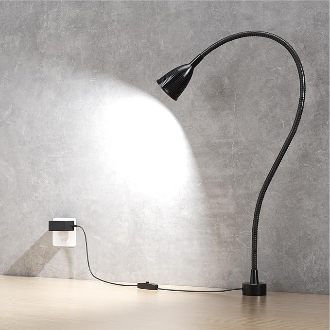 Led Magnetic Work Light 400mm FlexibleGooseneck lamp 500 Lumens 120 Volt - Image 7