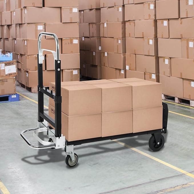 RedSwing Hand Truck Dolly Foldable, Folding Convertible Hand Truck - Image 8