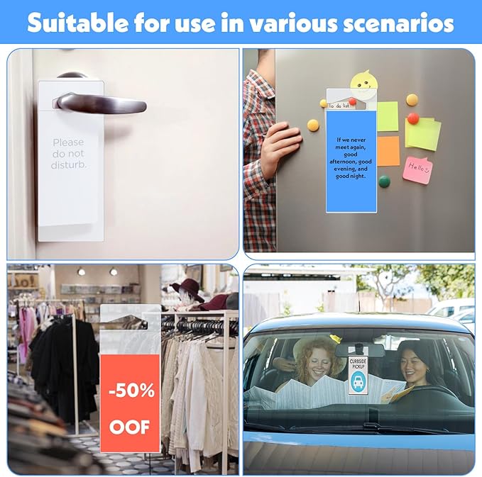 5 Pcs Placard Holder Clear Parking Permit Holder Permit Placard Protective - Image 7