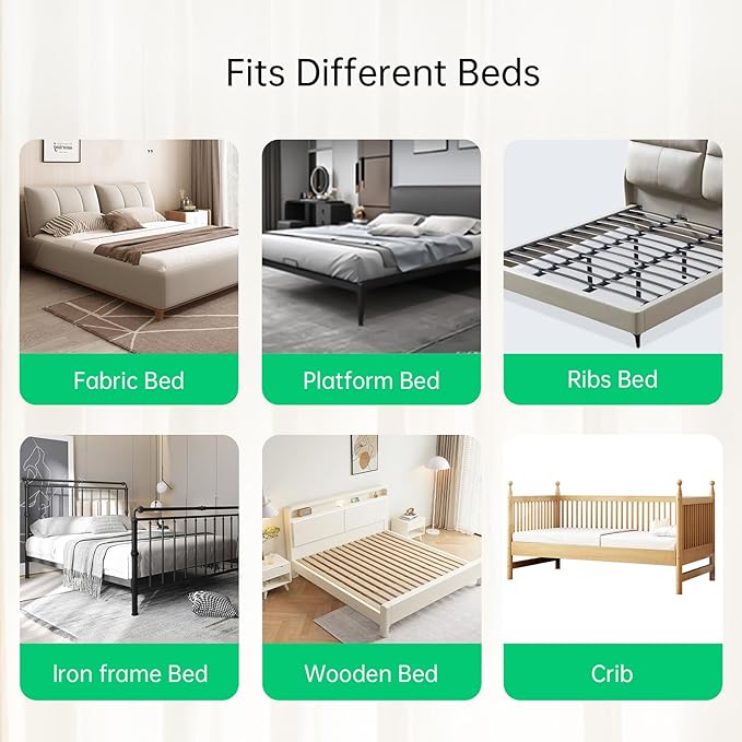 Folding Bed Rail for Toddlers, Baby Bed Rail Guard - Image 6