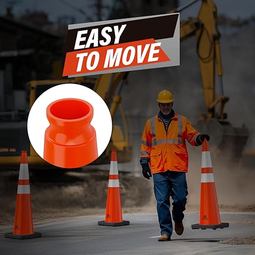 RoadHero 5 Pack 36 Inch Large Traffic Cones - Image 7