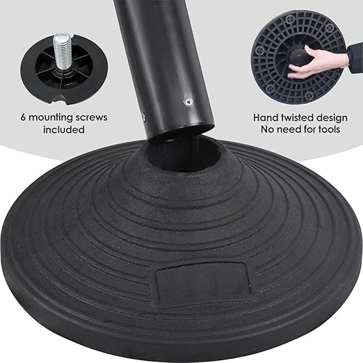 6 Pack Premium Crowd Control Stanchion Set, Heavy-Duty Base, Safety Rope - Image 5