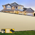 Customized 4' x 237' Beige Fence Privacy Screen, by SHADESPEARE
