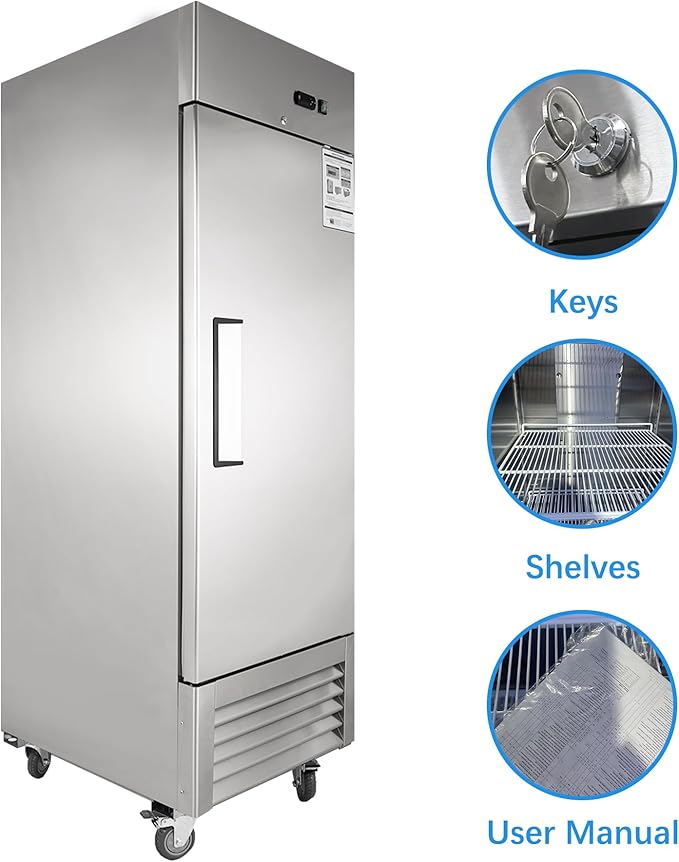 JINSONG 27" Commercial Refrigerator - Image 8