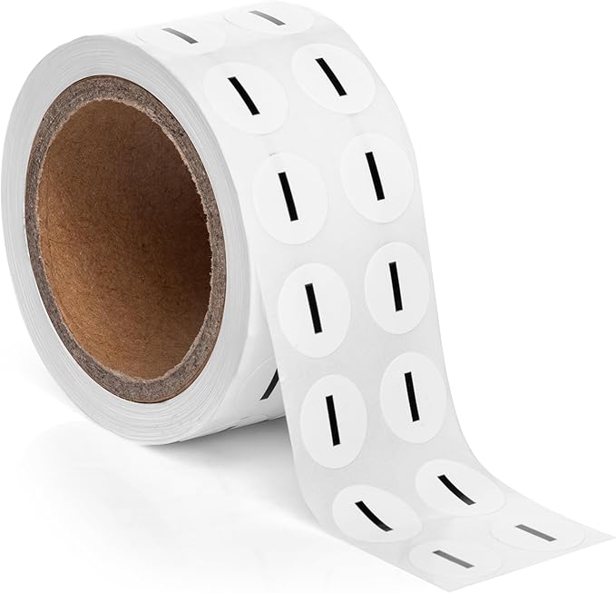 1000pcs Letter I Stickers, 0.5" Letter Sticker Dot Labels by SutterSigns