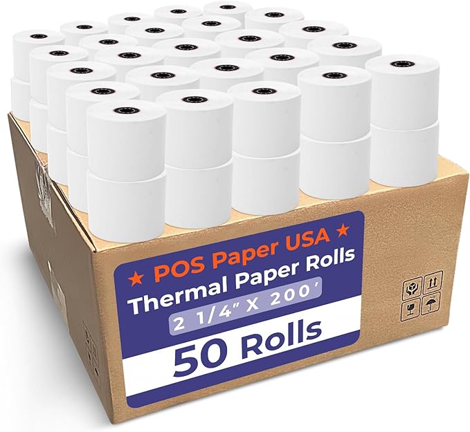 2 1/4" x 200' Thermal Paper by Unknown