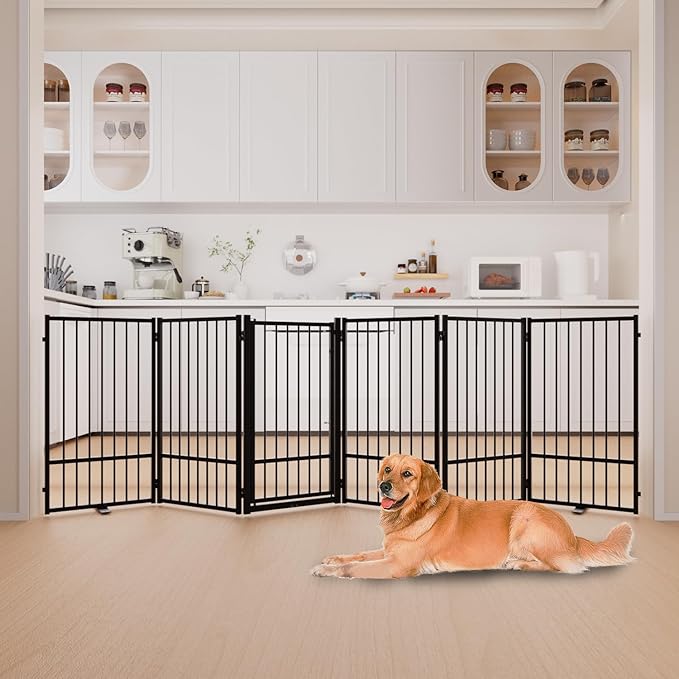 Full Metal Freestanding Dog Gate - Image 2