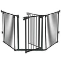 Bonnlo Baby Safety Gate, 82-Inch Configurable Walk-Through Fence by Bonnlo