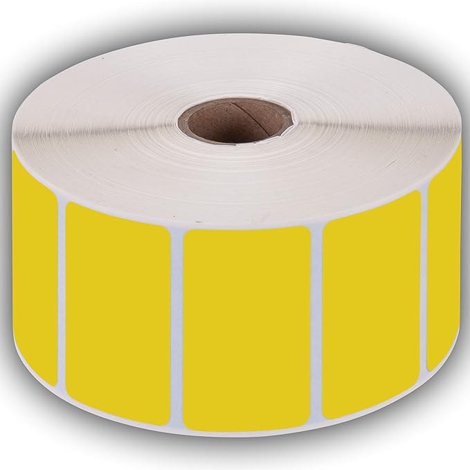 2.25" X 1.25" Direct Thermal Perforated Stickers Labels - Image 2