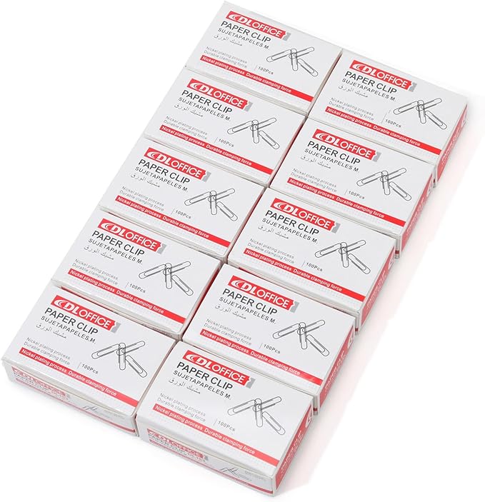 Medium Paper Clips by Qimailer