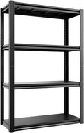 4-Tier 31.5" W x 15.8" D x 63" H Garage Shelving 2000LBS Storage Shelves Heavy by LIJIUHOME
