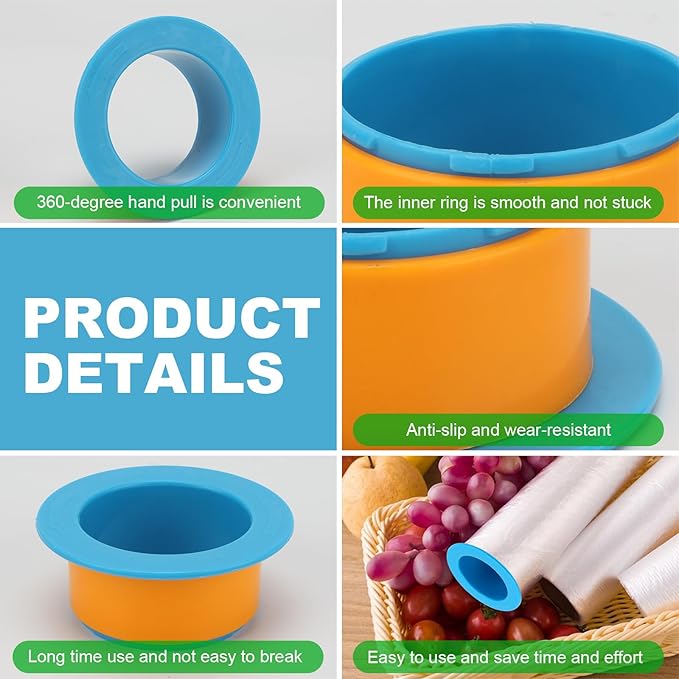 24 Pcs Shrink Wrap Handle Stretch Wrap Dispenser, Plastic Pallet Handles - Image 5