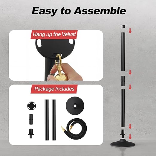 BATTIFE Plastic Stanchion Posts - Image 4
