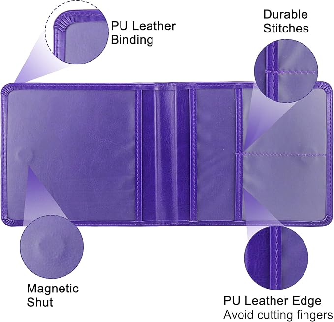 Car Registration and Insurance Holder, Leather Registration and Insurance Card - Image 3