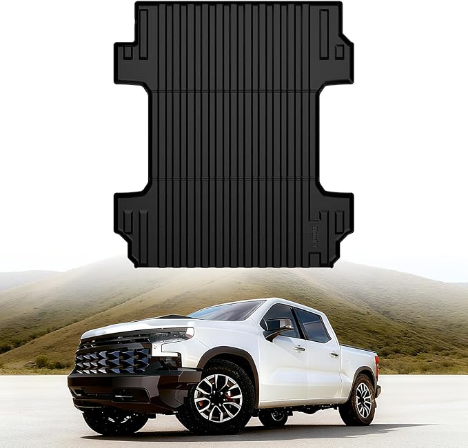LASFIT Truck Bed Mat 2019-2026 for Chevrolet Chevy Silverado 1500 | GMC Sierra by LASFIT