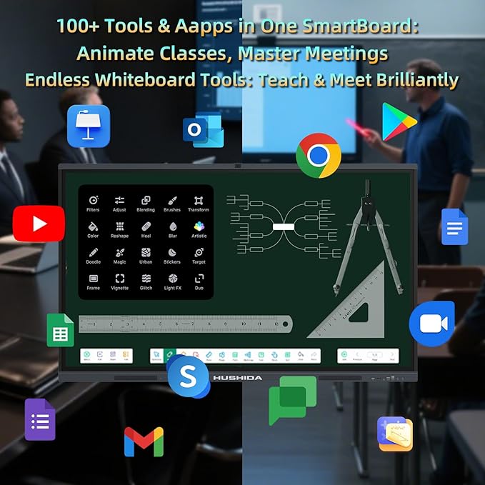 65" Smart Board Google EDLA-Certified 4K Interactive Whiteboard SmartBoard - Image 5
