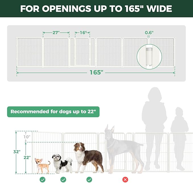 FXW Dog Gate Extra Wide Designed - Image 6