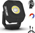 Led Work Light with 4 Modes, 1200LM Portable COB Magnetic Light, 3350mAh by Anylight