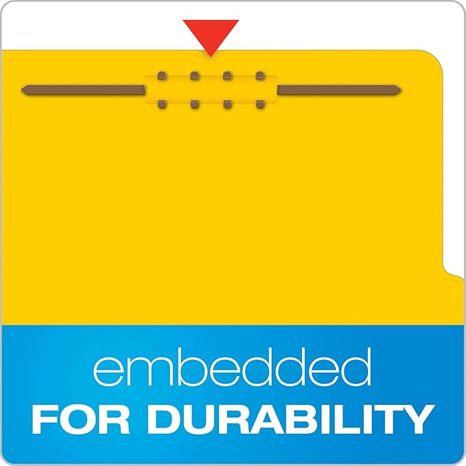 Pendaflex Classification Folders, 2 Dividers, Letter Size - Image 3
