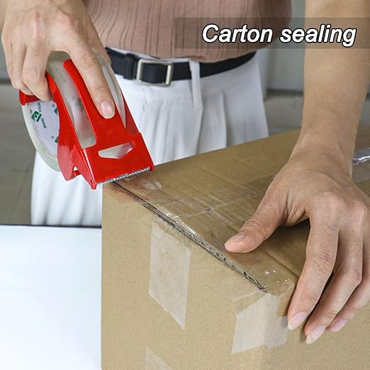 BOMEI PACK Clear Packing Tape, 2.7Mil Thick Heavy Duty Packaging Tape 12Rolls - Image 3