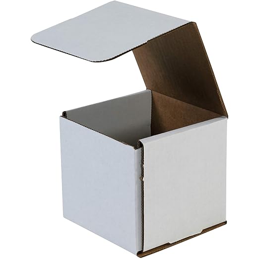 BOX USA Shipping Boxes Small 5"L x 5"W x 5"H, Moving and Storage by BOXUSA