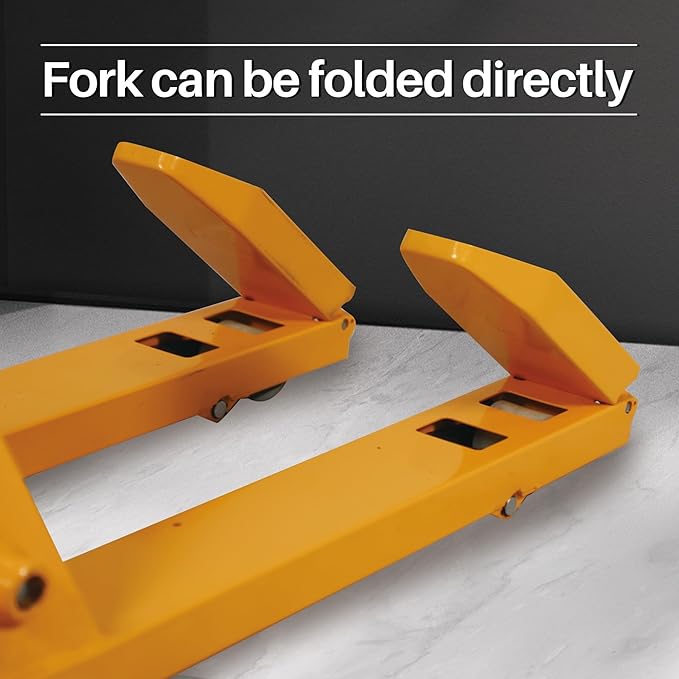 Tory Carrier Mini Hand Pallet Jack Truck, 2200 Lbs Capacity, 31.5" Lx15 W Fork - Image 6