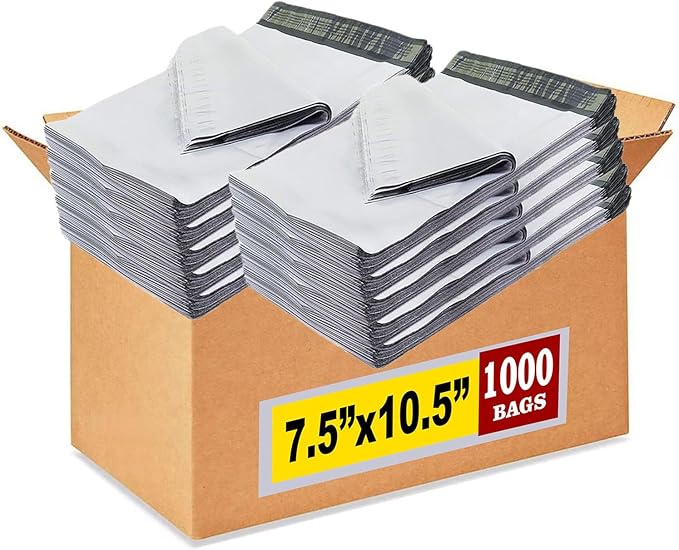 iMBAPrice Poly Mailers 7.5x10.5 Inch, Waterproof Mailing Envelopes by iMBAPrice