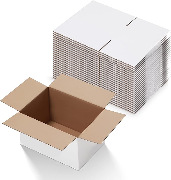 Calenzana 10x7x5 Inches Shipping Boxes Set of 25 by Calenzana