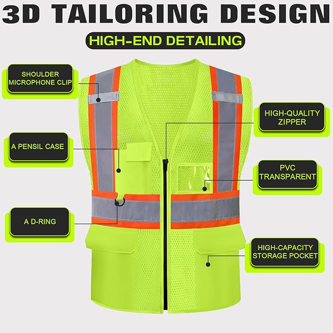 Safety Vest Customize Logo - Image 3