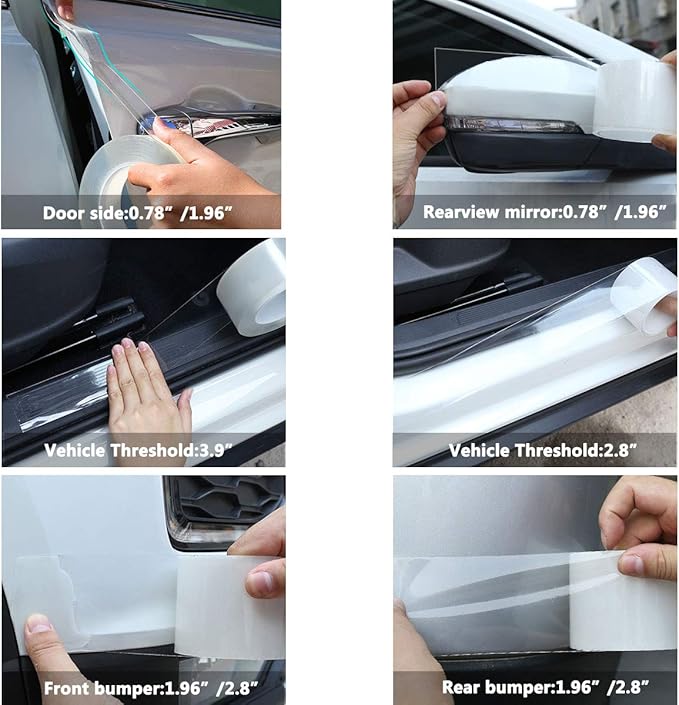 MYFAMIREA Anti-Scratch Anti-Collision Adhesive Strip Car Door Edge Guard - Image 7