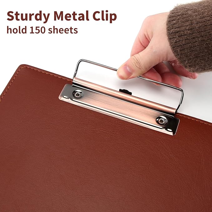 A4 Clipboard, 3 Pack PU Clipboards - Image 6