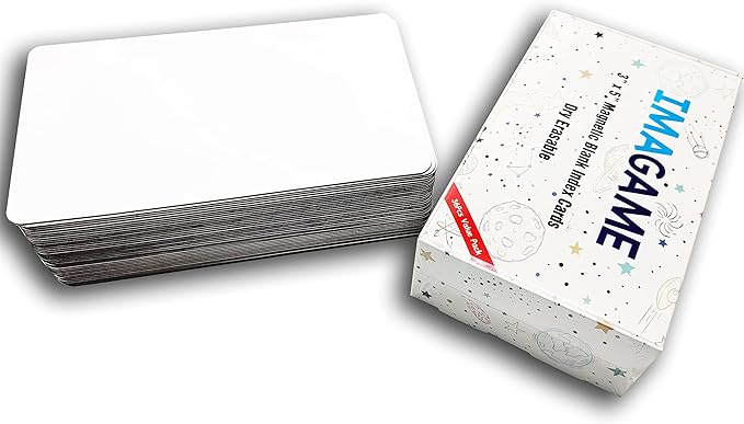 Dry Erase Magnets, Blank Magnetic Dry Erase Labels, Erasable Magnets - Image 4
