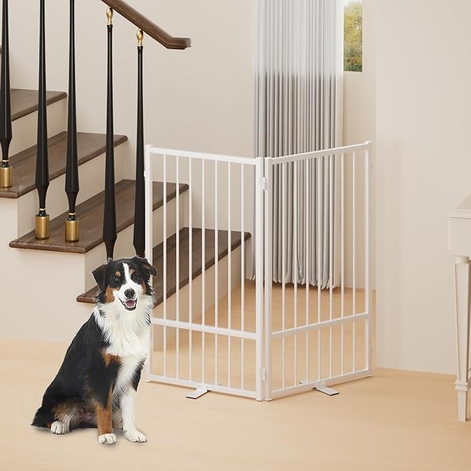 Full Metal Freestanding Dog Gate - Image 2