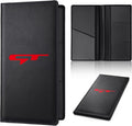 Luxury Leather Car Registration & Insurance Cards Holder by Unknown