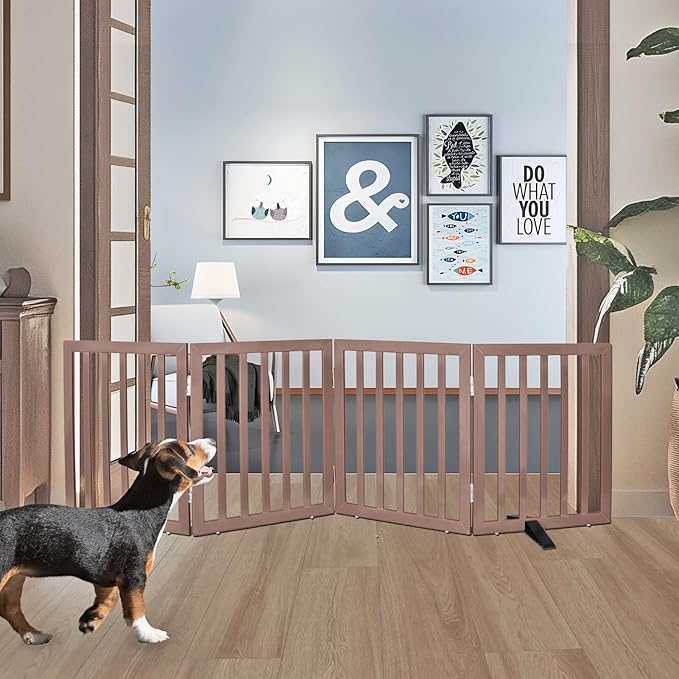 ZJSF Freestanding Indoor Dog Gate by ZJSF