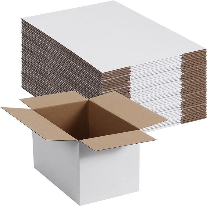 Small Shipping Boxes 10x6x6 Inch set of 40, Moving and Storage by SPEPLA