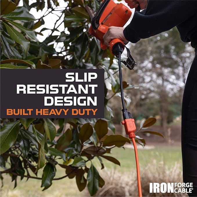 Iron Forge Cable Weatherproof 25 Ft Outdoor Extension Cord - Image 5