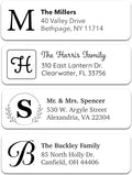 Personalized Return Address Labels by BunnyBadges
